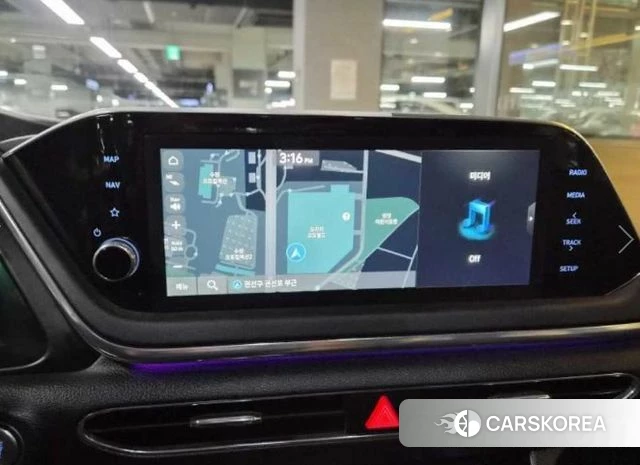 Hyundai Sonata Hybrid (DN8) 2021 Серебристо-серый из Кореи, фото 6