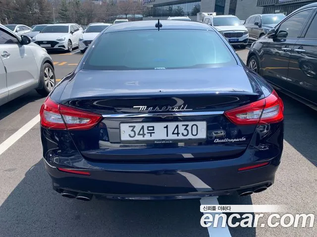 Maserati Quattroporte 2018 Синий из Кореи, фото 6