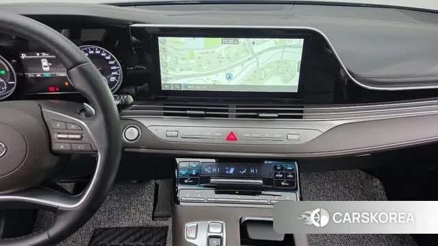 Hyundai The New Grandeur IG Hybrid 2021 Серый из Кореи, фото 6