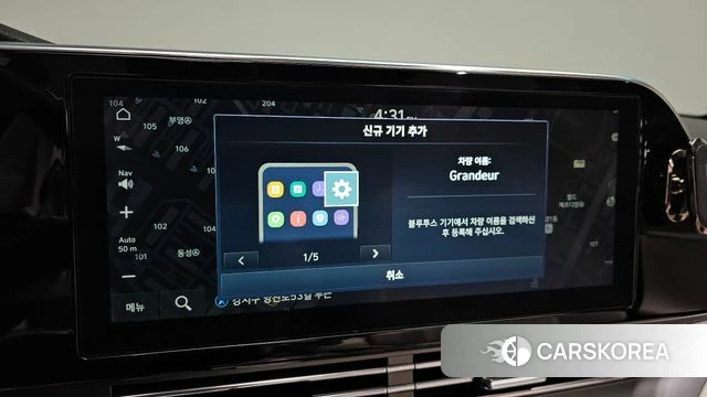 Hyundai The New Grandeur IG 2022 Черный из Кореи, фото 6