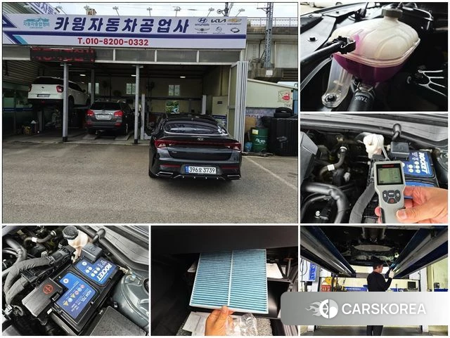 Kia K5 3rd generation 2020 Серый из Кореи, фото 5
