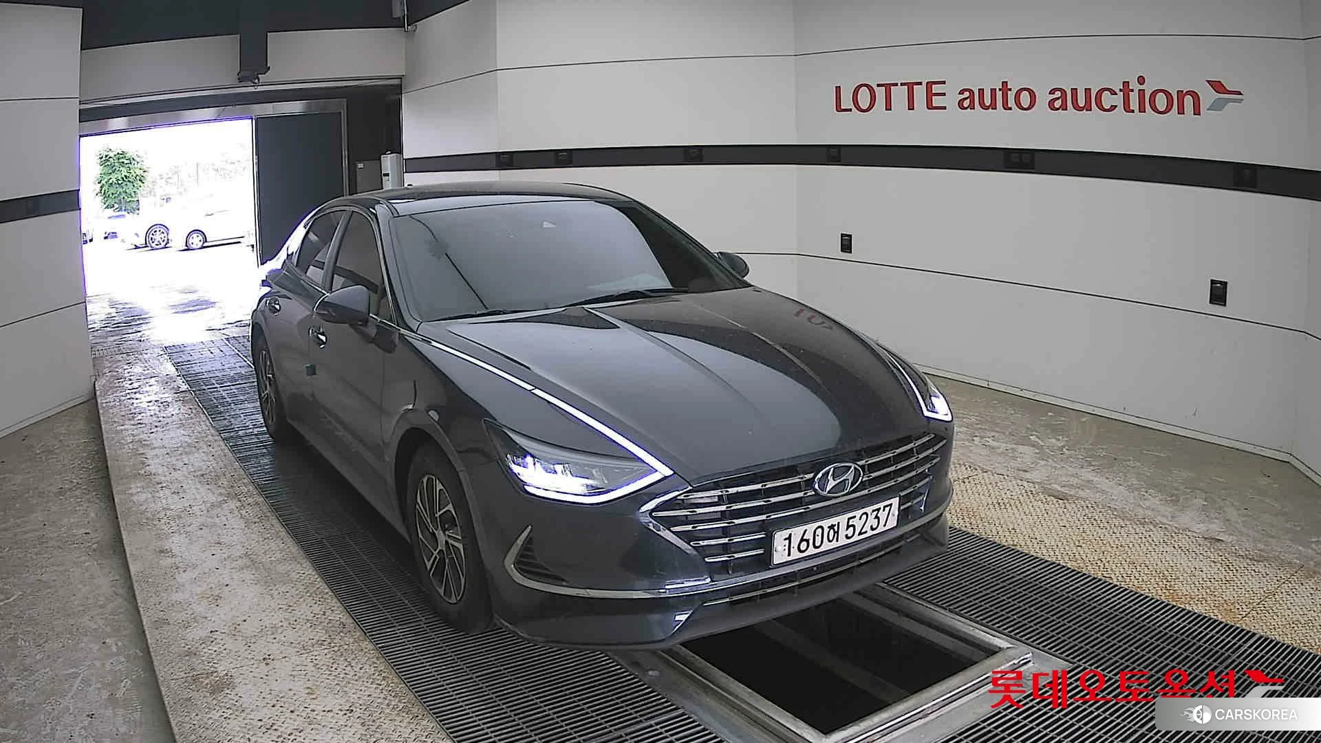 Hyundai Sonata Hybrid 2021 Oxford Blue Metallic из Кореи, фото 6