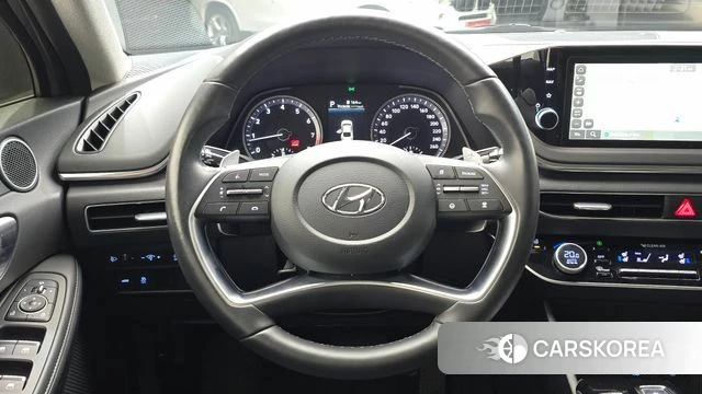 Hyundai Sonata (DN8) 2022 Серебристо-серый из Кореи, фото 6