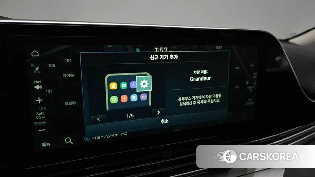 Hyundai The New Grandeur IG Hybrid 2020 Черный из Кореи, фото 6