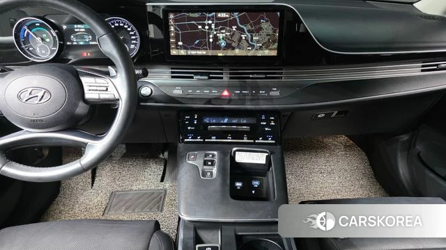 Hyundai The New Grandeur IG Hybrid 2020 Серый из Кореи, фото 6