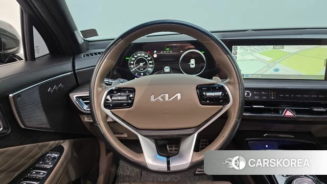 Kia K8 Hybrid 2022 Темно-зеленый из Кореи, фото 6