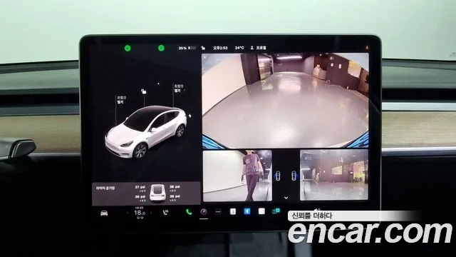 Tesla Model Y 2022 Белый из Кореи, фото 6