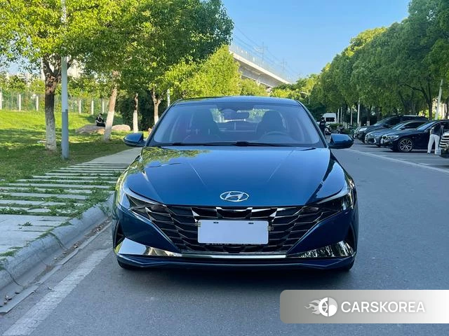 Hyundai Elantra 2022 Синий из Китая, фото 6