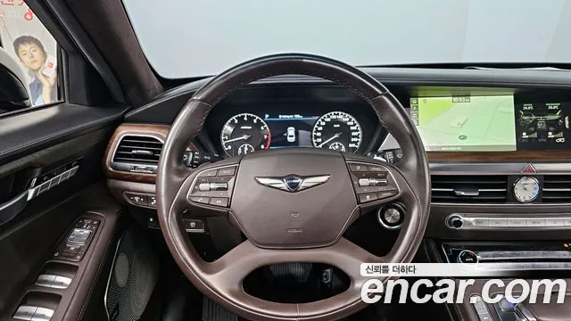 Genesis G90 2018 Черный из Кореи, фото 6