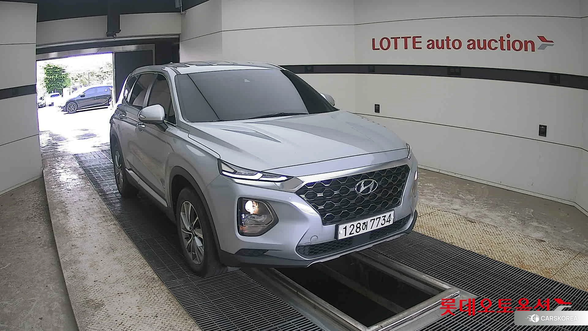 Hyundai Santa Fe 2020 Typhoon Silver из Кореи, фото 6