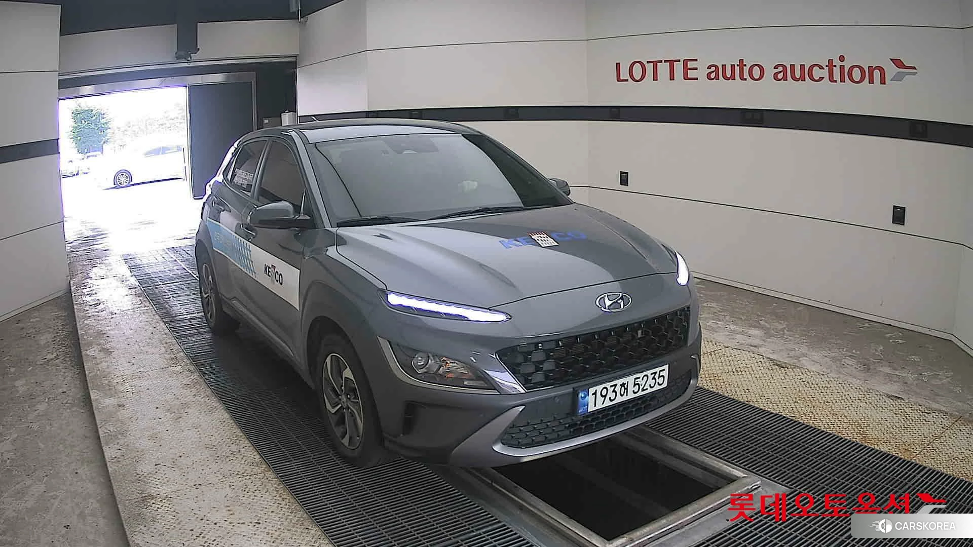 Hyundai Kona Hybrid 2023 Galactic Grey Metallic из Кореи, фото 6