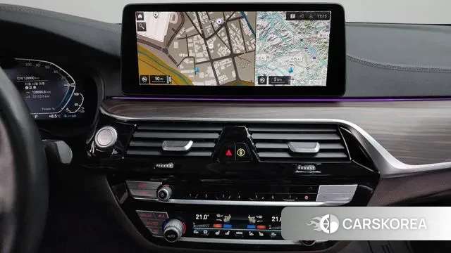 BMW 5 Series (G30) 2021 Черный из Кореи, фото 6