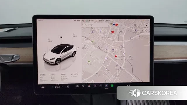 Tesla Model Y 2022 Белый из Кореи, фото 6