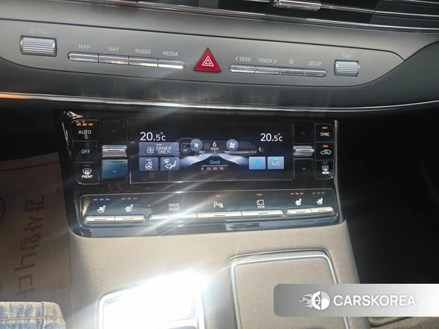Hyundai The New Grandeur IG Hybrid 2022 Белый из Кореи, фото 6