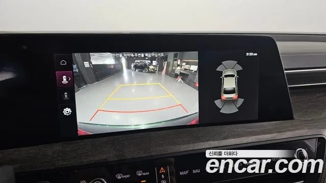 Kia K8 Hybrid 2021 Темно-зеленый из Кореи, фото 6