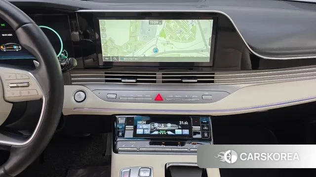 Hyundai The New Grandeur IG Hybrid 2021 Серый из Кореи, фото 6