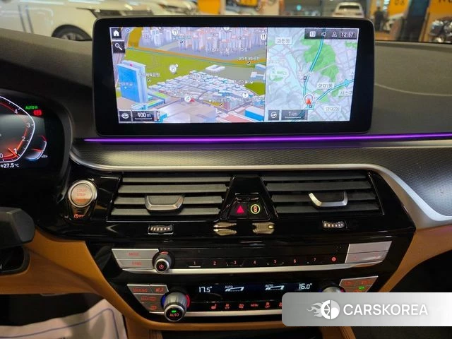 BMW 5 Series (G30) 2021 Черный из Кореи, фото 6
