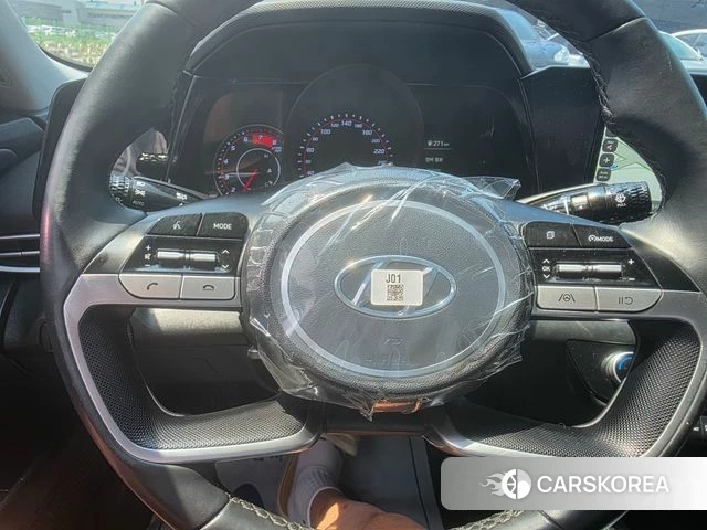 Hyundai Avante (CN7) 2021 Белый из Кореи, фото 6