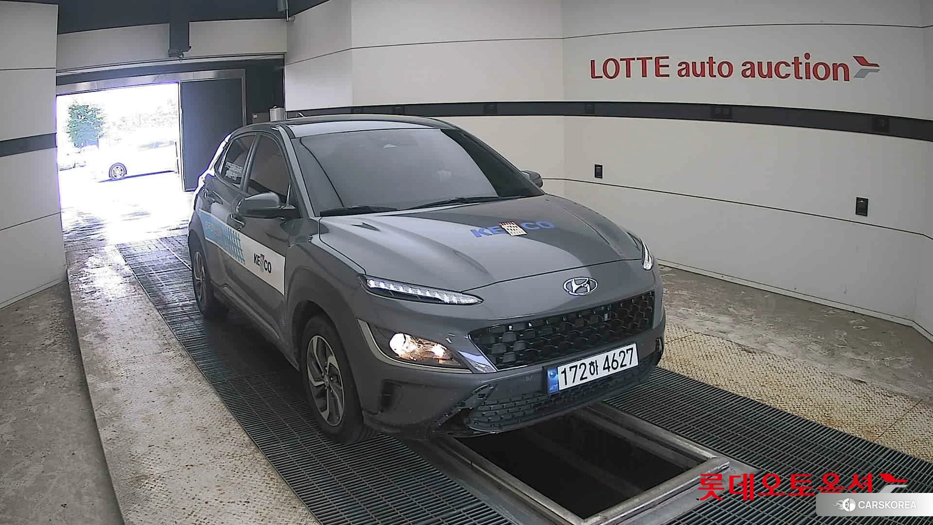 Hyundai Kona Hybrid 2023 Galactic Grey Metallic из Кореи, фото 6