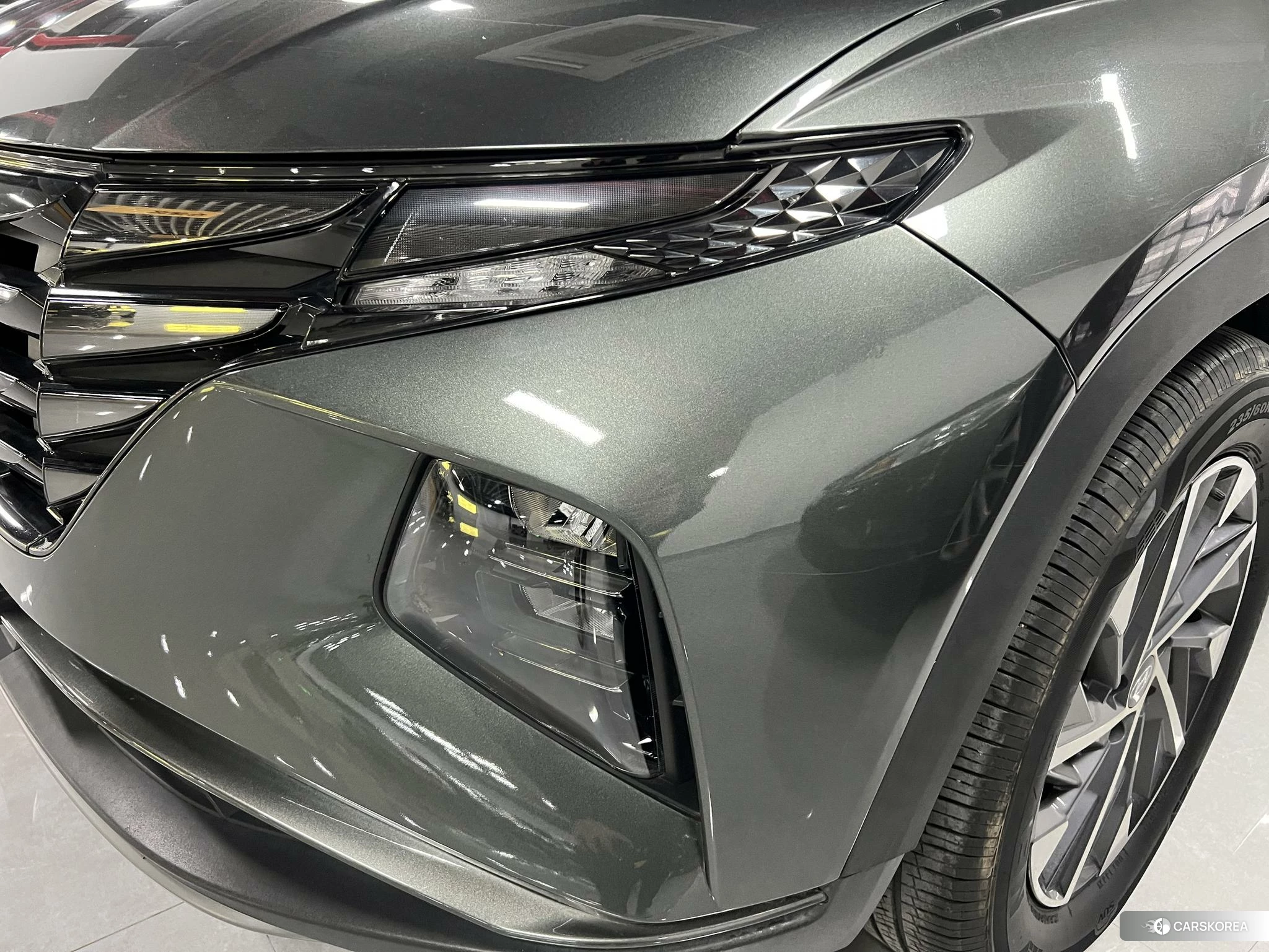 Hyundai Tucson 2022 Темно-серый из Китая, фото 6