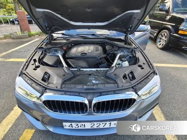 BMW 5 Series (G30) 2018 Небесно-голубой из Кореи, фото 6