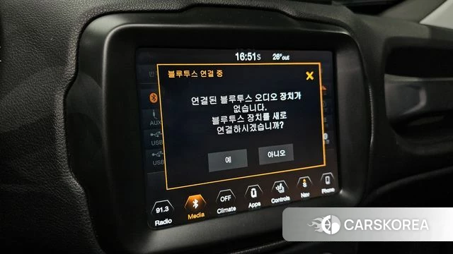 Jeep Renegade 2018 Черный из Кореи, фото 6