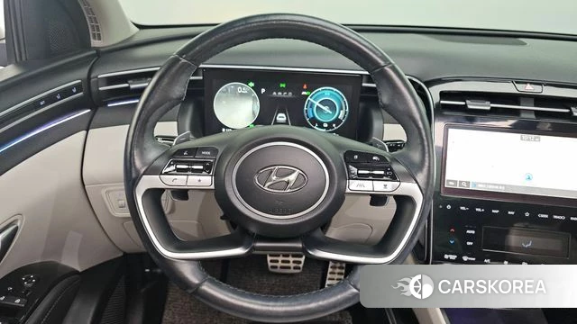 Hyundai Tucson Hybrid (NX4) 2021 Серый из Кореи, фото 6