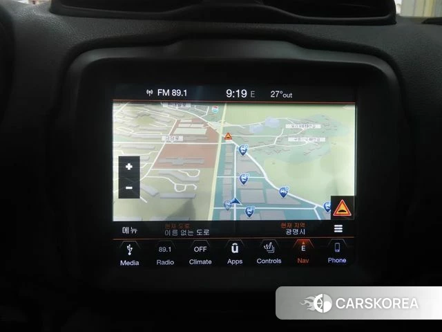 Jeep Renegade 2018 Черный из Кореи, фото 6