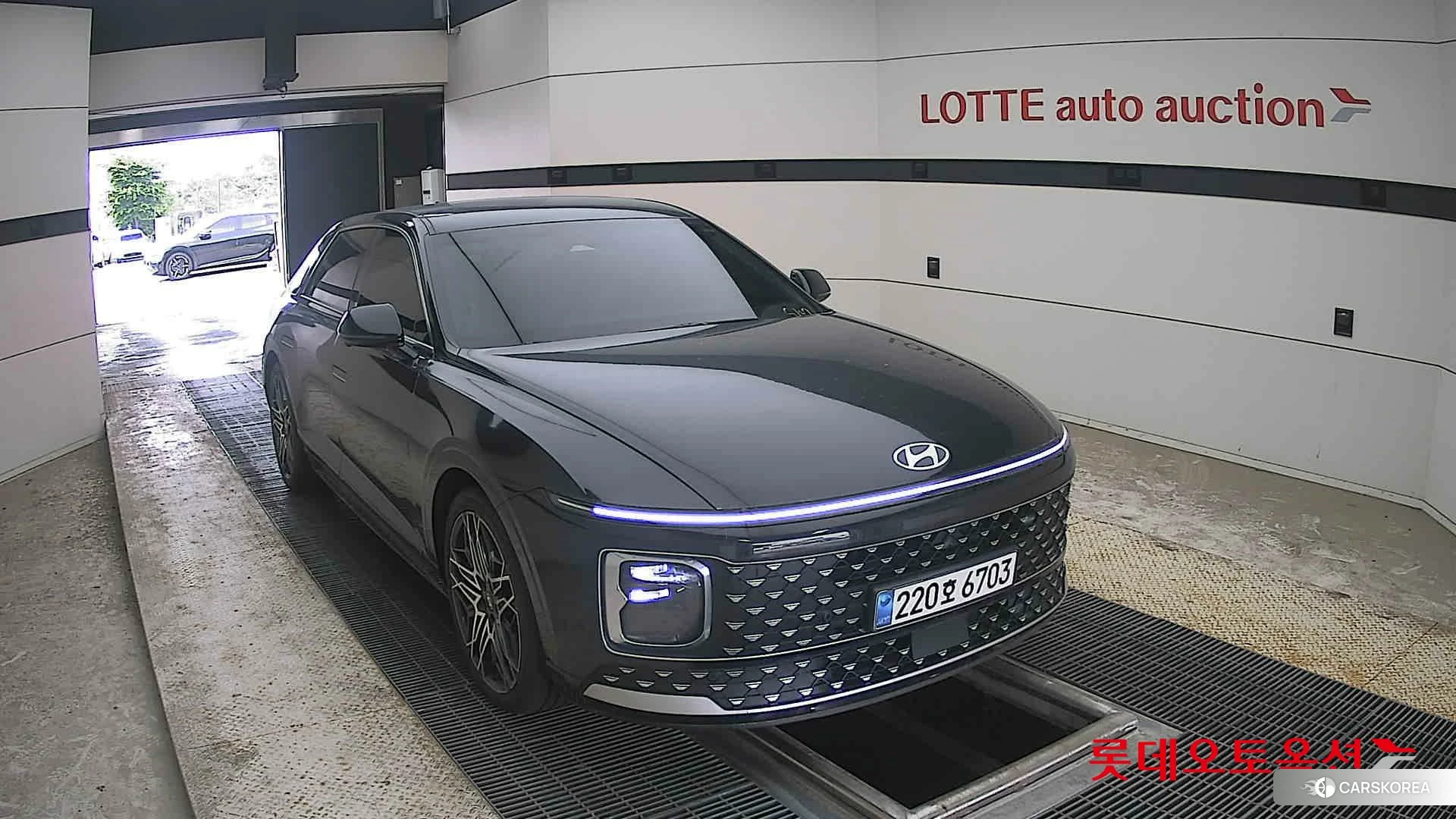 Hyundai Grandeur Hybrid 2023 Черный из Кореи, фото 6