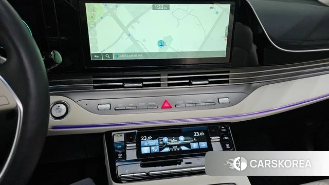 Hyundai The New Grandeur IG Hybrid 2021 Черный из Кореи, фото 6