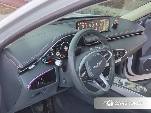 Genesis Electrified GV70 2022 Черный из Кореи, фото 6