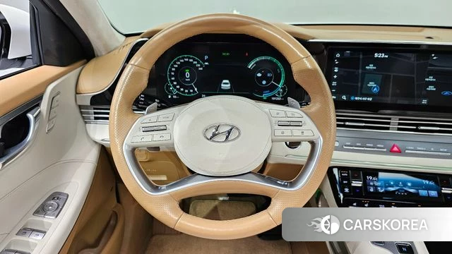 Hyundai The New Grandeur IG Hybrid 2020 Белый из Кореи, фото 6