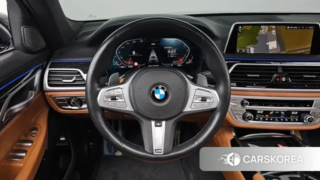 BMW 7 Series (G11) 2021 Синий из Кореи, фото 6