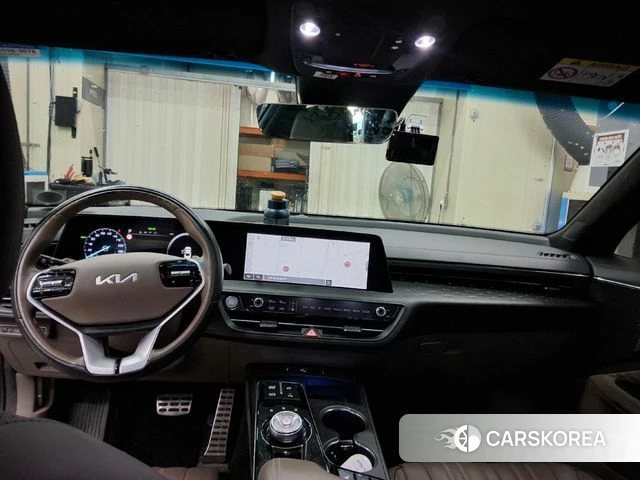 Kia K8 Hybrid 2022 Серый из Кореи, фото 6