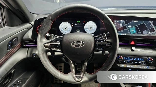 Hyundai The New Avante (CN7) 2023 Серебристо-серый из Кореи, фото 6