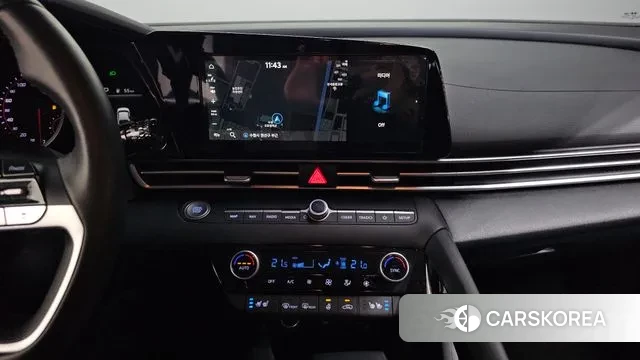 Hyundai Avante (CN7) 2022 Черный из Кореи, фото 6