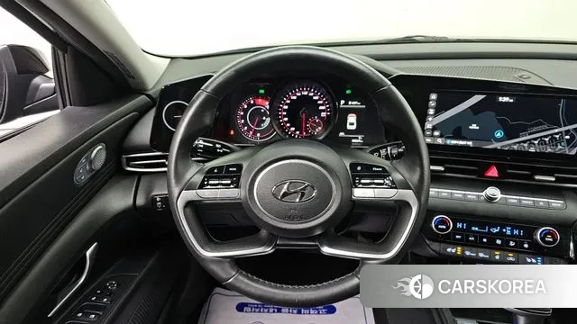 Hyundai Avante (CN7) 2022 Черный из Кореи, фото 6