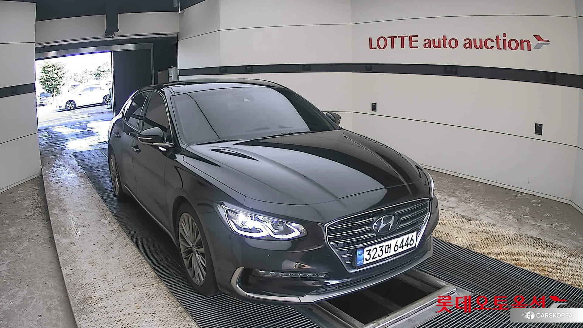 Hyundai Grandeur 2018 Черный из Кореи, фото 6