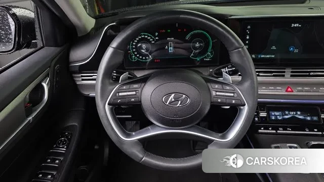 Hyundai The New Grandeur IG Hybrid 2020 Серый из Кореи, фото 6