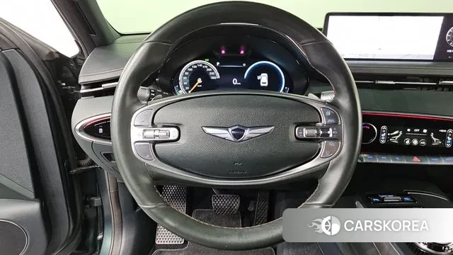 Genesis GV70 2021 Темно-зеленый из Кореи, фото 6