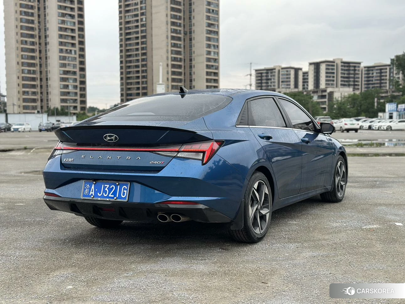 Hyundai Elantra 2020 Синий из Китая, фото 6