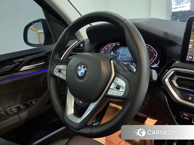 BMW X3 (G01) 2022 Черный из Кореи, фото 6