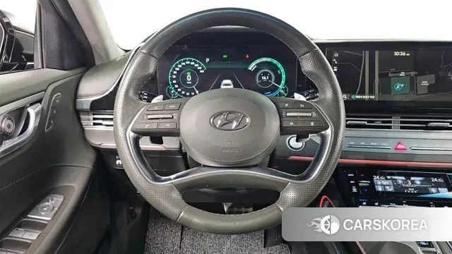 Hyundai The New Grandeur IG Hybrid 2020 Черный из Кореи, фото 6