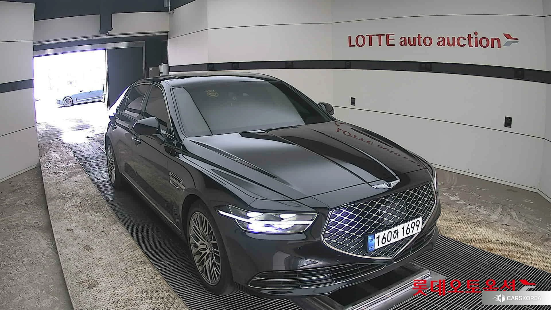 Hyundai G90 2021 Черный из Кореи, фото 6