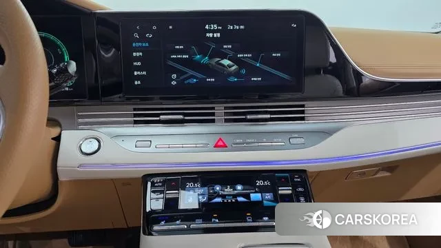 Hyundai The New Grandeur IG Hybrid 2021 Синий из Кореи, фото 6