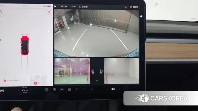 Tesla Model Y 2021 Красный из Кореи, фото 6