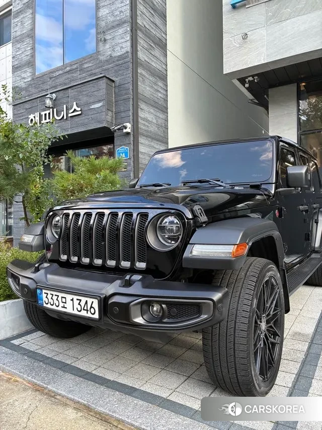 Jeep Wrangler (JL) 2020 Черный из Кореи, фото 6