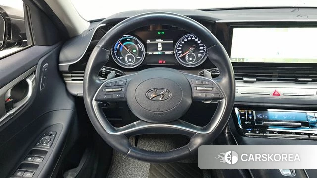 Hyundai The New Grandeur IG Hybrid 2021 Серый из Кореи, фото 6