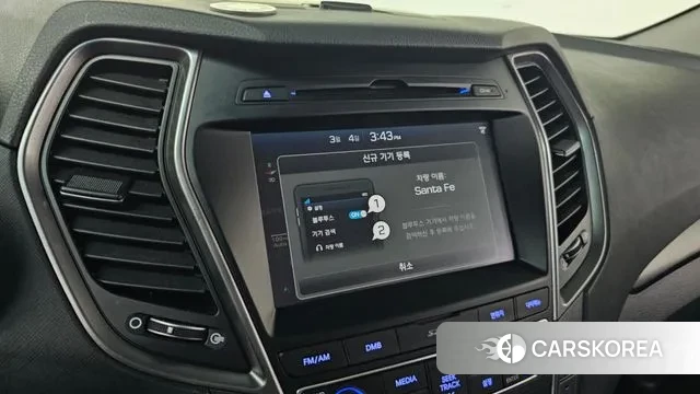 Hyundai Santa Fe The Prime 2018 Синий из Кореи, фото 6