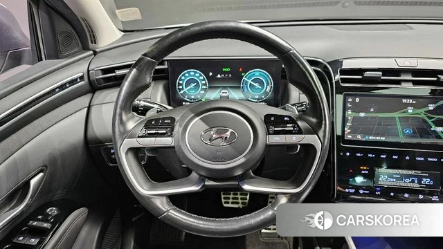 Hyundai Tucson Hybrid (NX4) 2021 Белый из Кореи, фото 6